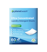 LAUNDRY DETERGENT
ECO SHEETS | 60 LOADS - Planet Wash
