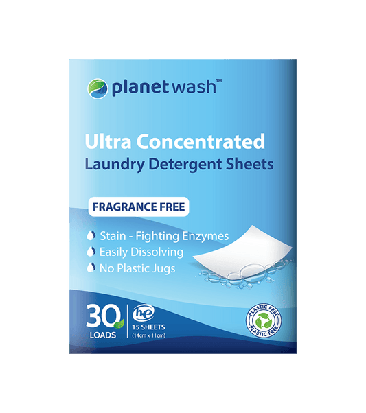 LAUNDRY DETERGENT  ECO SHEETS | 30 LOADS - Planet Wash